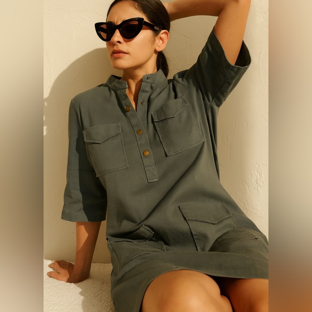 Emerson Fry Organic Cotton Hemp Dress